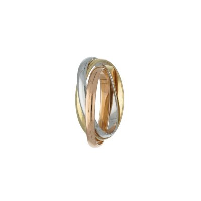 Anello Tre Colori Cartier 18kt