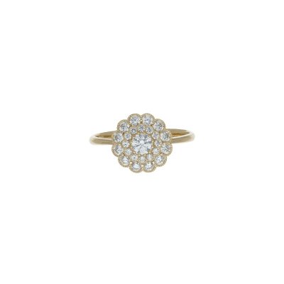 Anello Fiore OG 18K -AA2505