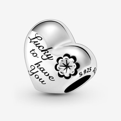 Pandora Charm Cuore e Quadrifoglio -799364C00