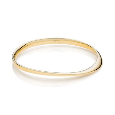 Bracciale in argento dorato BANGLE -6323