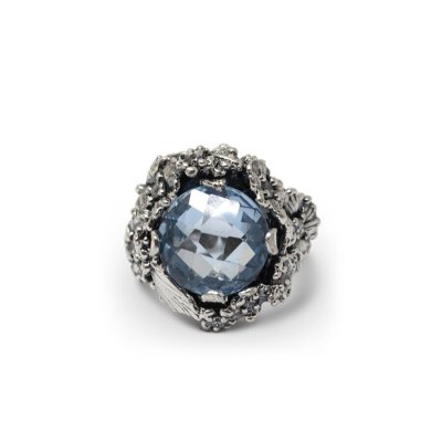 Maestro Riverso Anello Elegance Azzurro -ANELG04-AZ