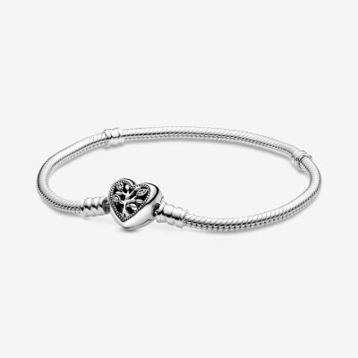 Pandora Bracciale con Chiusura a Cuore albero della Vita -598827C01-18