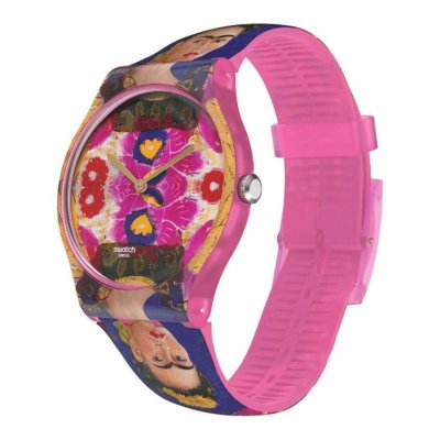 Swatch x Centre Pompidou The Frame, by Frida Kahlo-SUOZ341 - gioielleria fashion