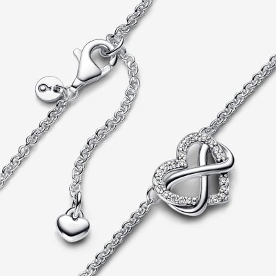 Pandora Collana Cuore Infinito -392666C01 - gioielleria fashion