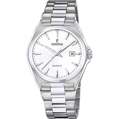 Festina Orologio Classic Bianco Uomo -F20552/2