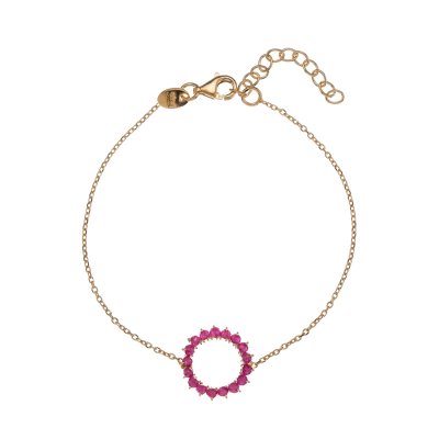 Alisia Bracciale Couronne -AL4445-ORO-RUBY