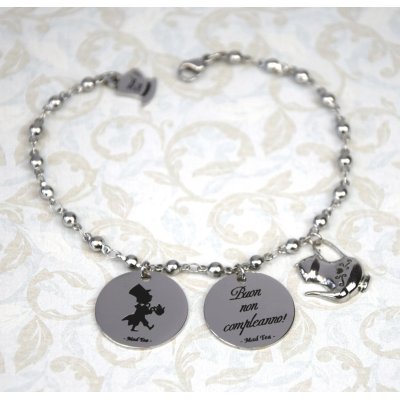 Mad Tea Bracciale 'Buon Non Compleanno' -AWB001