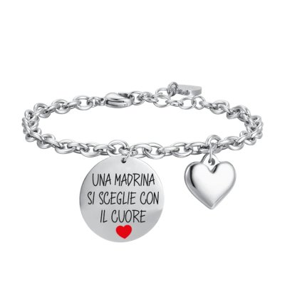 Luca Barra Bracciale 'Una madrina si sceglie con il cuore' -BK2481