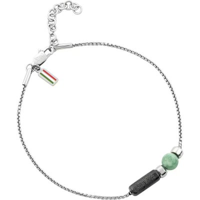 Liu jo Bracciale Uomo Pietra Verde -MLJ229