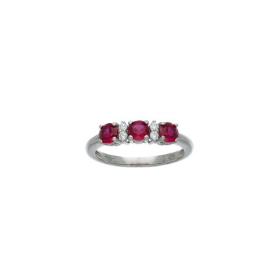 Anello Trilogy Pietra Rossa -AA2625