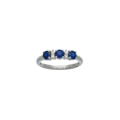 Anello Trilogy Pietra Blu -AA2627