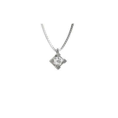 Elli's collana oro 18kt con punto luce in diamanti CT 0.04-EL 026304