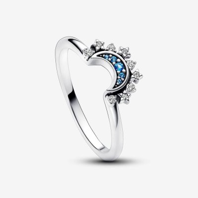 Pandora Anello Luna Pietre Blu -192675C01-60