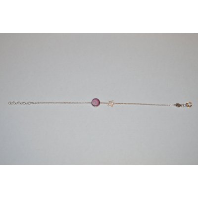 Vetro di Murano Argento Bracciale Circle -GMA007.02