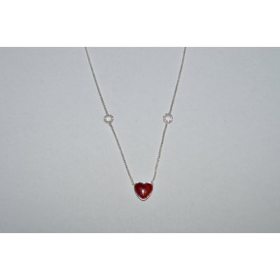 Vetro di Murano Argento Collana Sweet -GMA012.01