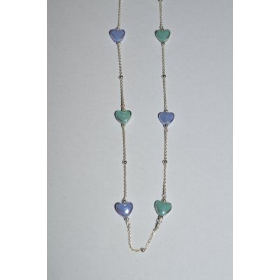 Vetro di Murano Argento Collana Sweet -GMA016.04