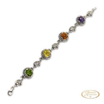 Maestro Riverso Bracciale Cumeja Multicolor -BrCmj04-M