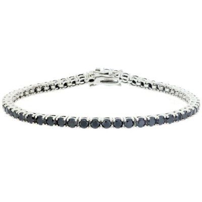 Urania Bracciale Tennis Nero -B0010BKITA