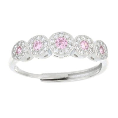 Urania Anello Degradè Rosa -R1658PIN