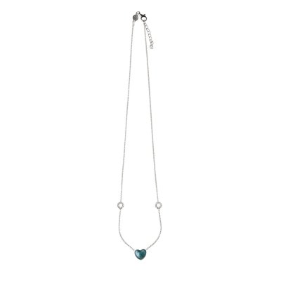 Vetro di Murano Argento Collana Sweet Turchese-GMA012.21