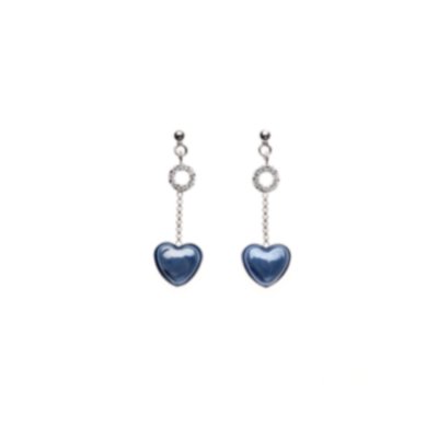 Vetro di Murano Argento Orecchini Sweet Blu-GMA014.04