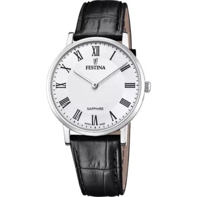 Festina Orologio Swiss Made Bianco Uomo -F20012/2