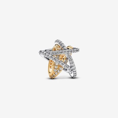 Pandora Charm Stella Intrecciata Luminosa -763590C01