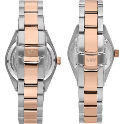 Philip Watch Orologio Caribe Rosato Coppia -R8253597100