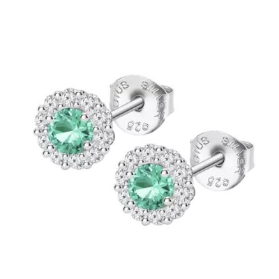 Lotus Silver Orecchini Punto Luce Verde Donna -LP1290-4/6