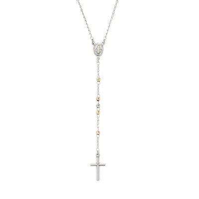 Amen Collana Rosario Multifinitura -CRO30BBRGD