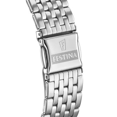 Festina Orologio Classics Blu con Cinturino in Acciaio -F16744/3