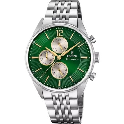 Festina Orologio Crono Verde -F20285/9