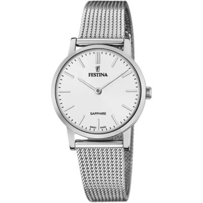 Festina Orologio Swiss Made Bianco -F20015/1