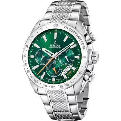 Festina Orologio Timeless Chronograph Verde -F20668/3