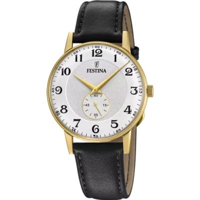 Festina Orologio Argento con Cinturino in Pelle -F20567/1