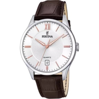 Festina Orologio Classic Bianco Uomo -F20426/4