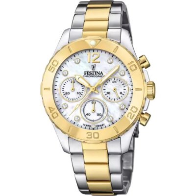 Festina Orologio Chronograph Madreperla Donna -F20604/1