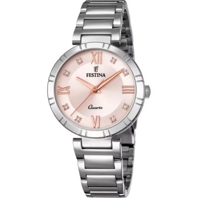 Festina Orologio Mademoiselle Bianco e Rosato -F16936/C