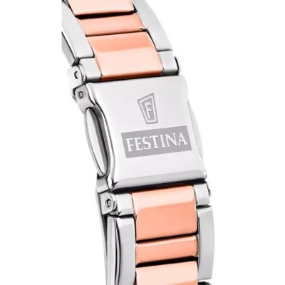 Festina Orologio Boyfriend Bianco e Rosato Donna -F20398/1