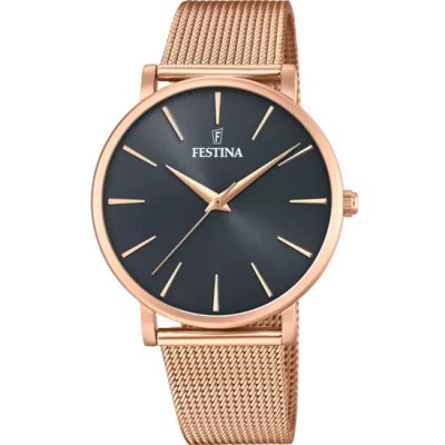 Festina Orologio Boyfriend Nero e Rosato -F20477/2