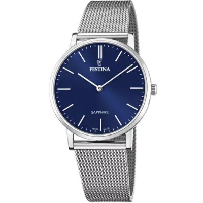 Festina Orologio Swiss Made Blu Donna -F20014/2