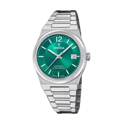 Festina Orologio Swiss Made Rivè Verde Donna -F20035/5