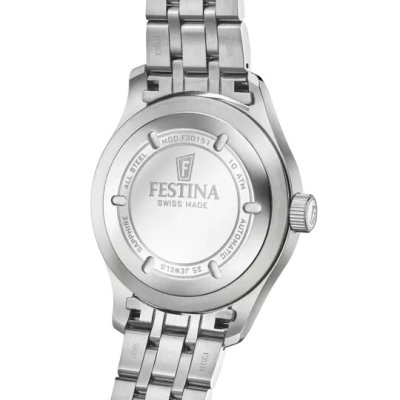 Festina Orologio Swiss Made Automatic Azzurro Uomo -F20151/C