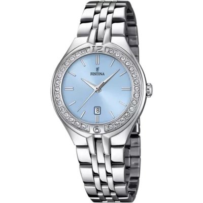 Festina Orologio Mademoiselle Azzurro Donna -F16867/4