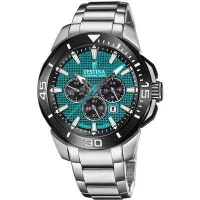 Festina Orologio Chrono Bike Verde Uomo -F20641/3