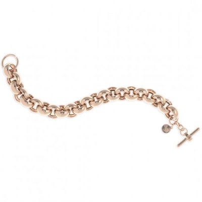 Unoaerre Bracciale in bronzo dorato rosa -1045