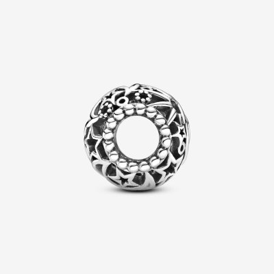 Pandora Charm Openwork Sole, Stella e Luna -799183C00