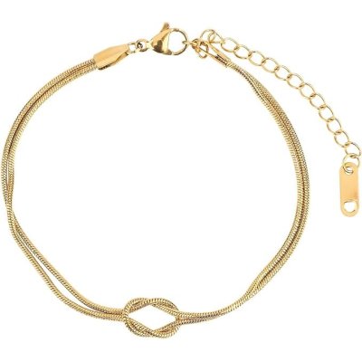 Bracciale a Nodo Giallo -NODO4