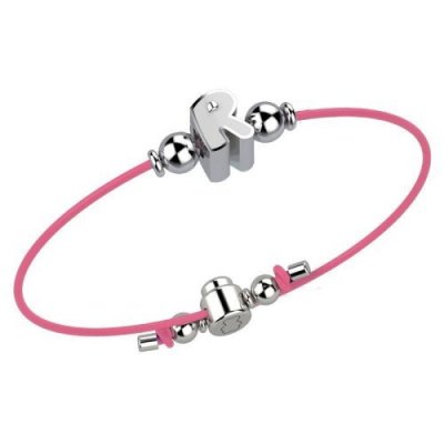 Nanan Bracciale Rosa lettera R -NAN0011R