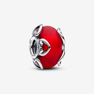 Pandora Charm Vetro di Murano Rosso-792497C01